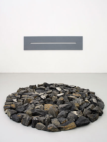 donation Albers-Honegger, oeuvres de Alan Charlton et Richard Long © eac